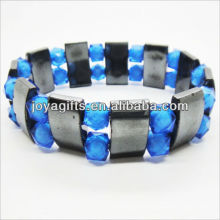 01B5002-2 / nouveaux produits pour 2013 / hematite spacer bracelet en bijoux bracelet / hematite bracelets / hématite magnétique bracelets de santé